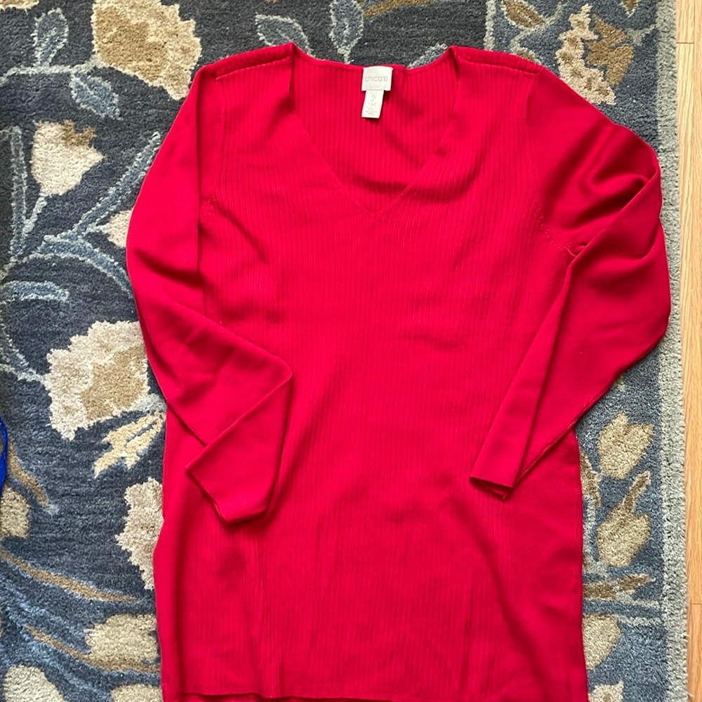 Chico’s v neck sweater